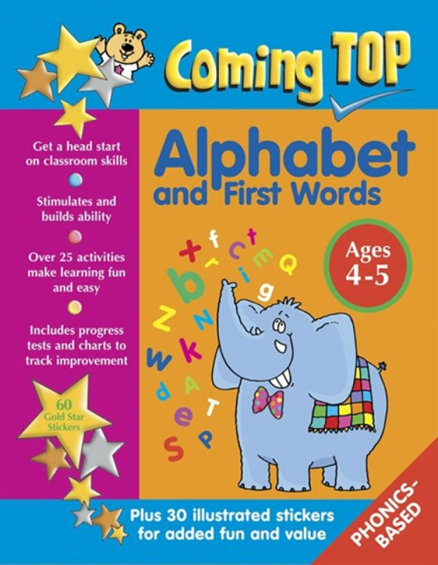 Coming Top: Alphabet and First Words - Ages 4 - 5 - Somerville Louisa  & Williams Jean