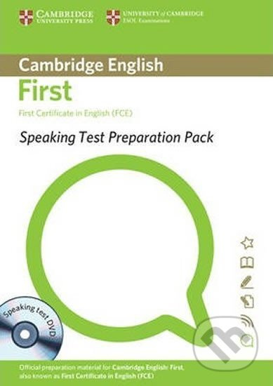 Speaking Test Preparation Pack: First Certificate in English with DVD - kniha z kategorie Jazykové učebnice a slovníky