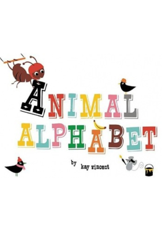 Animal Alphabet Button Books