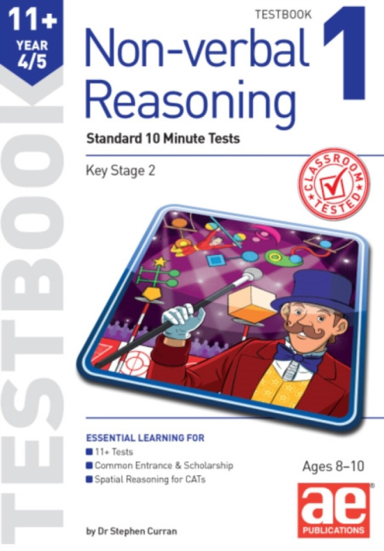 Accelerated Education Publications Ltd 11+ Non-verbal Reasoning Year 4/5 Testbook 1 - Curran, Dr Stephen C a Richardson, Andrea F