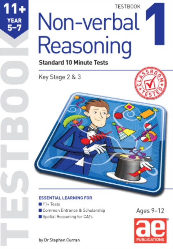 Accelerated Education Publications Ltd 11+ Non-verbal Reasoning Year 5-7 Testbook 1 - Curran, Dr Stephen C a Richardson, Andrea F