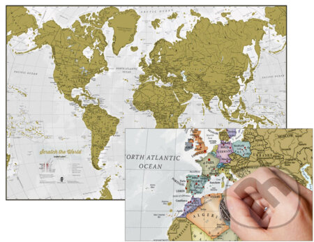 Svet - stieracia mapa