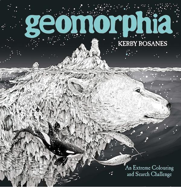 Geomorphia (An Extreme Colouring and Search Challenge) - kniha z kategorie Pro dospělé