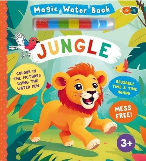 Buddy and Barney Ltd Magic Water Book - Jungle