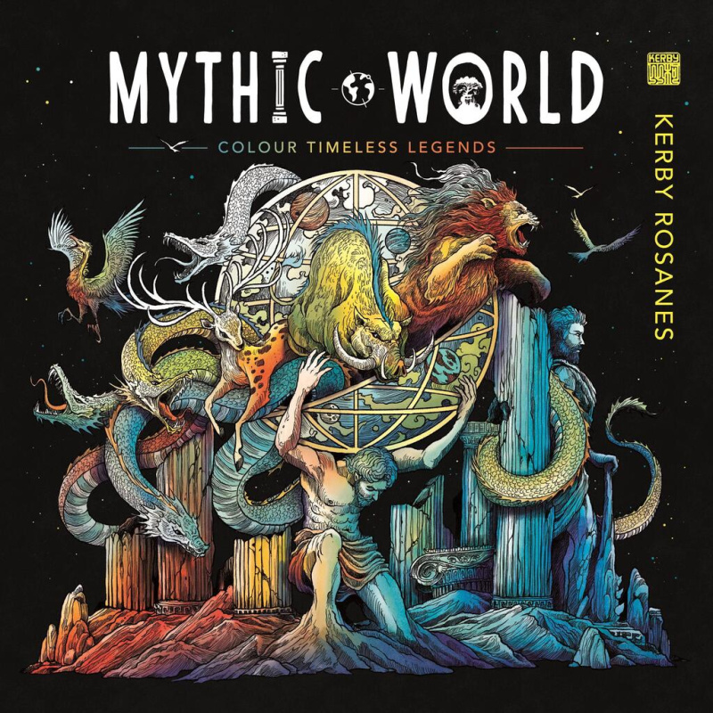 Mythic World, Colour Timeless Legends Michael O'Mara Books Ltd