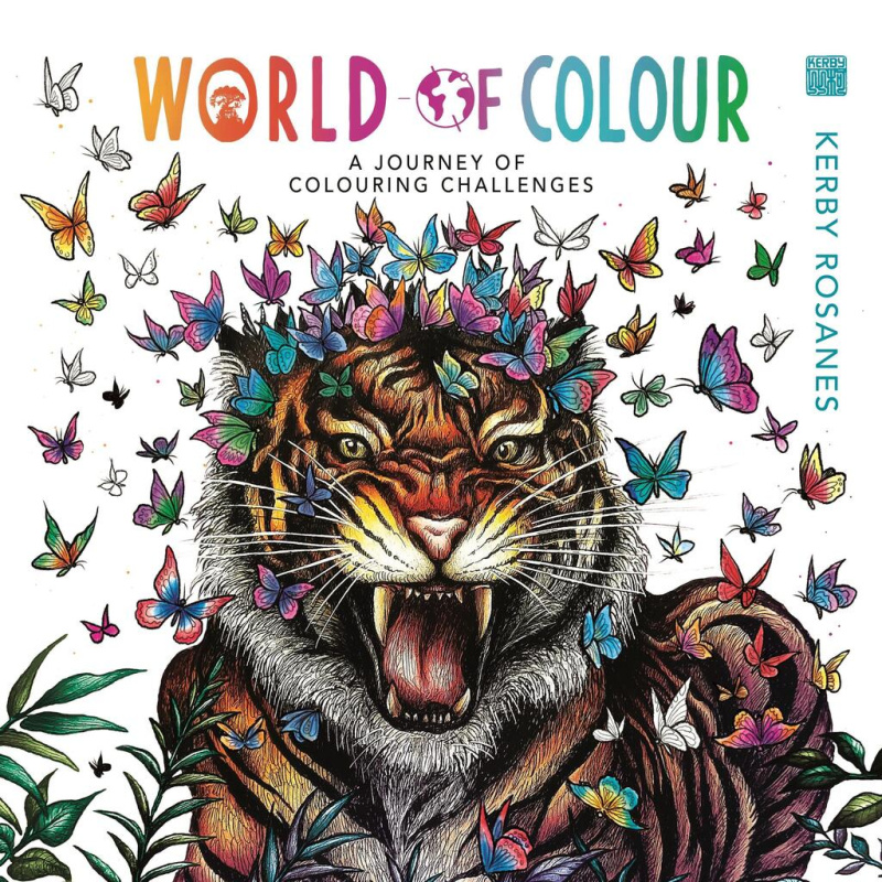 World of Colour, A Journey of Colouring Challenges Michael O'Mara Books Ltd