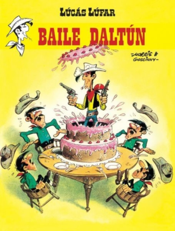 Dalen (Llyfrau) Cyf Lucas Lufar: Baile Daltun - Morris, Antain a Goscinny
