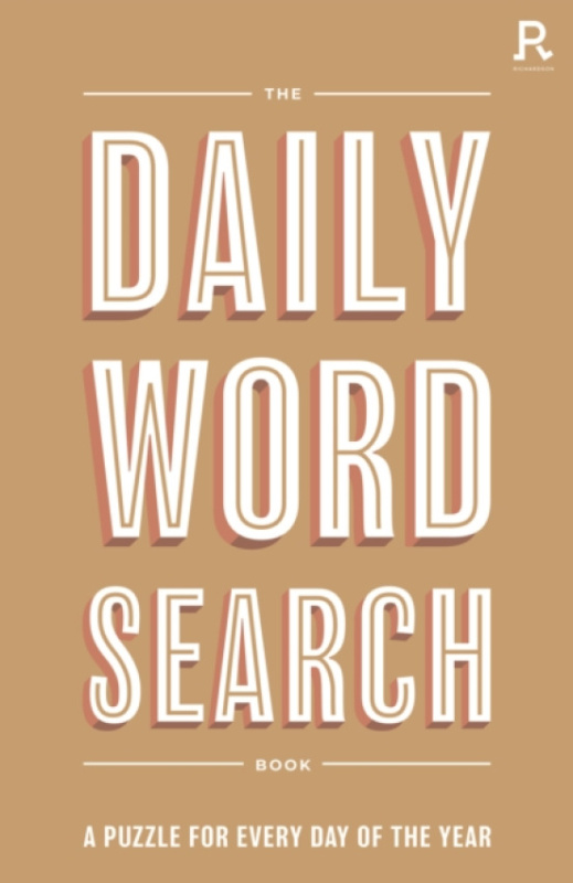 Richardson Publishing Daily Word Search Book - Richardson Puzzles and Games