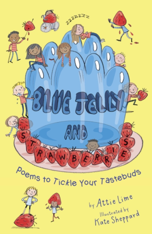 Otter-Barry Books Blue Jelly and Strawberries - Lime, Attie