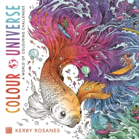 Colour Universe (A World of Colouring Challenges) - Kerby Rosanes - kniha z kategorie Pro dospělé