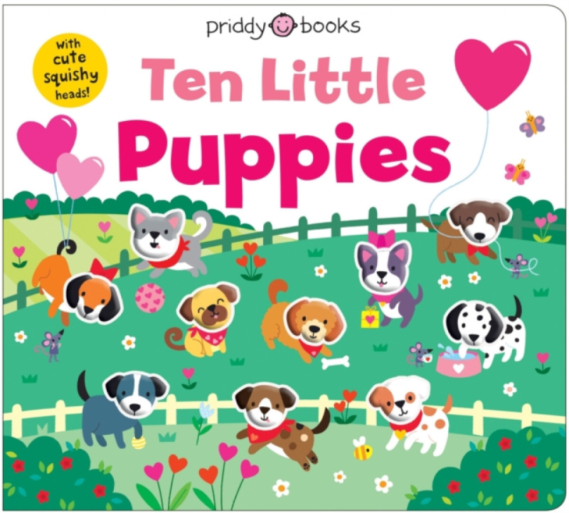 Priddy Books Ten Little Puppies - Books, Priddy