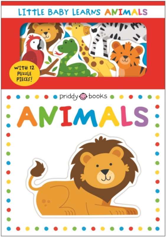 Priddy Books Little Baby Learns Animals UK edition - Books, Priddy