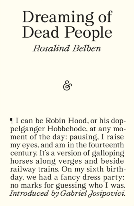 And Other Stories Dreaming of Dead People - Belben, Rosalind