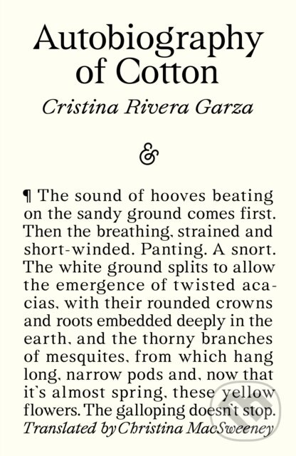 Autobiography of Cotton - Cristina Rivera Garza - kniha z kategorie Spoločenská beletria