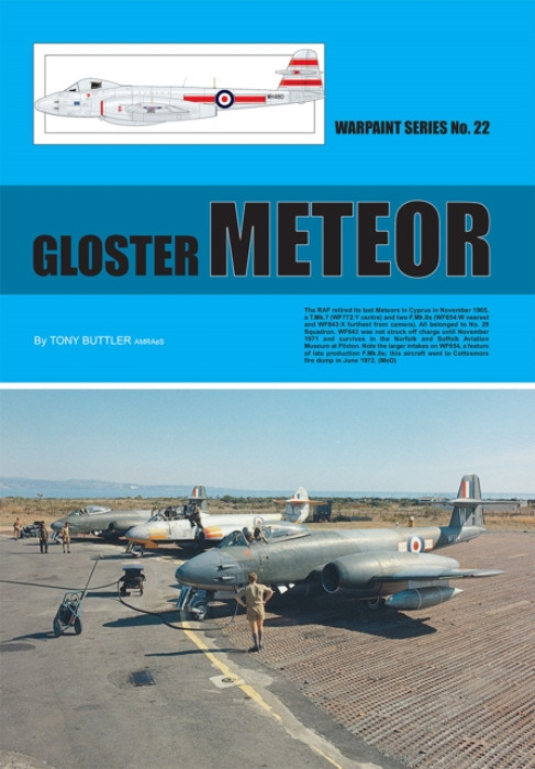 Guideline Publications Limited Gloster Meteor - Hall, Alan