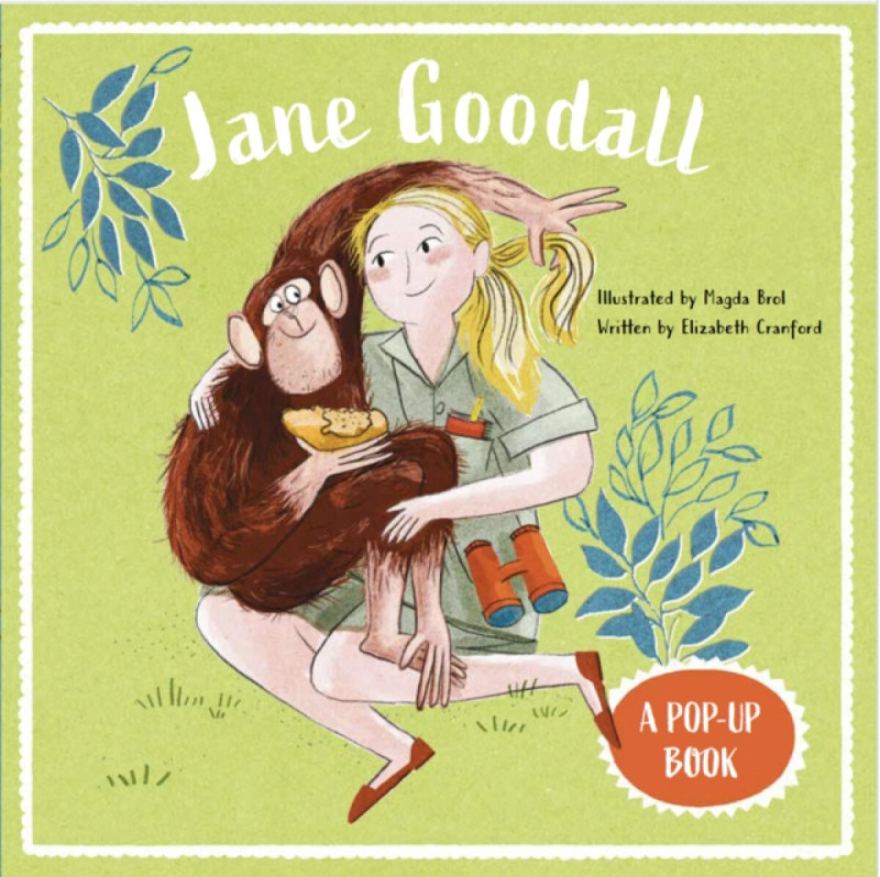 NQ Publishers Jane Goodall: A Pop-Up Book - Cranford, Elizabeth