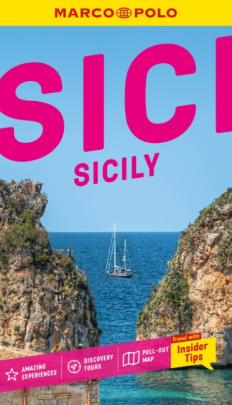 Heartwood Publishing Sicily Marco Polo Pocket Travel Guide - with pull out map - Marco Polo