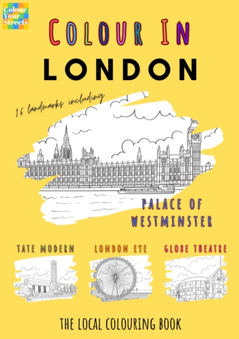 Colour Your Streets London Colouring Book (A4) - Colour Your Streets