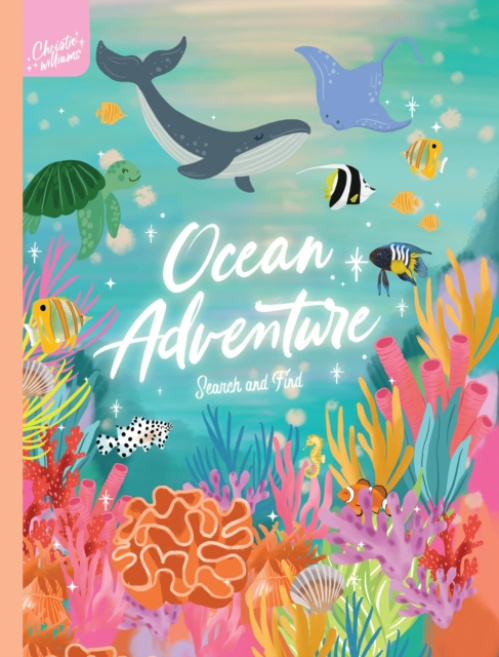 Five Mile Ocean Adventure Search and Find Book - Williams, Christie