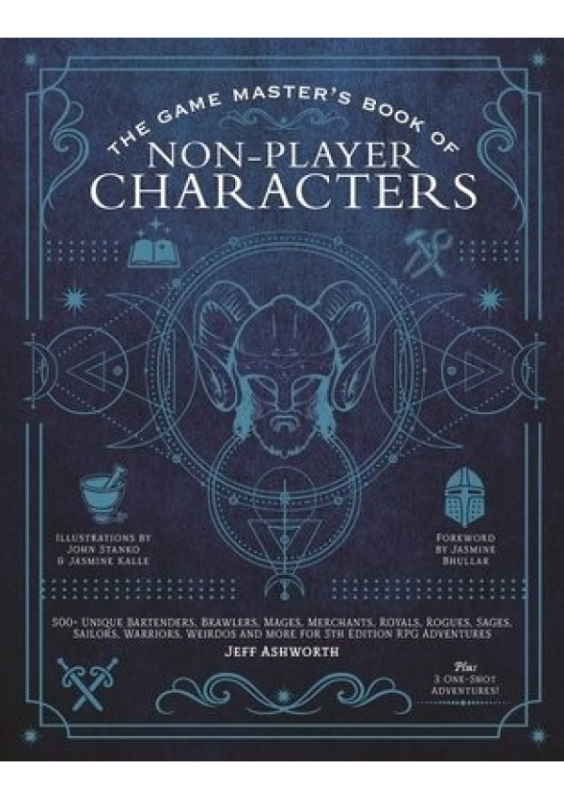 Game Masters Book of Non-Player Characters, 500+ unique villains, heroes, helpers, sages, shopkeepers, bartenders and more for 5th edition RPG advent Topix Media Lab