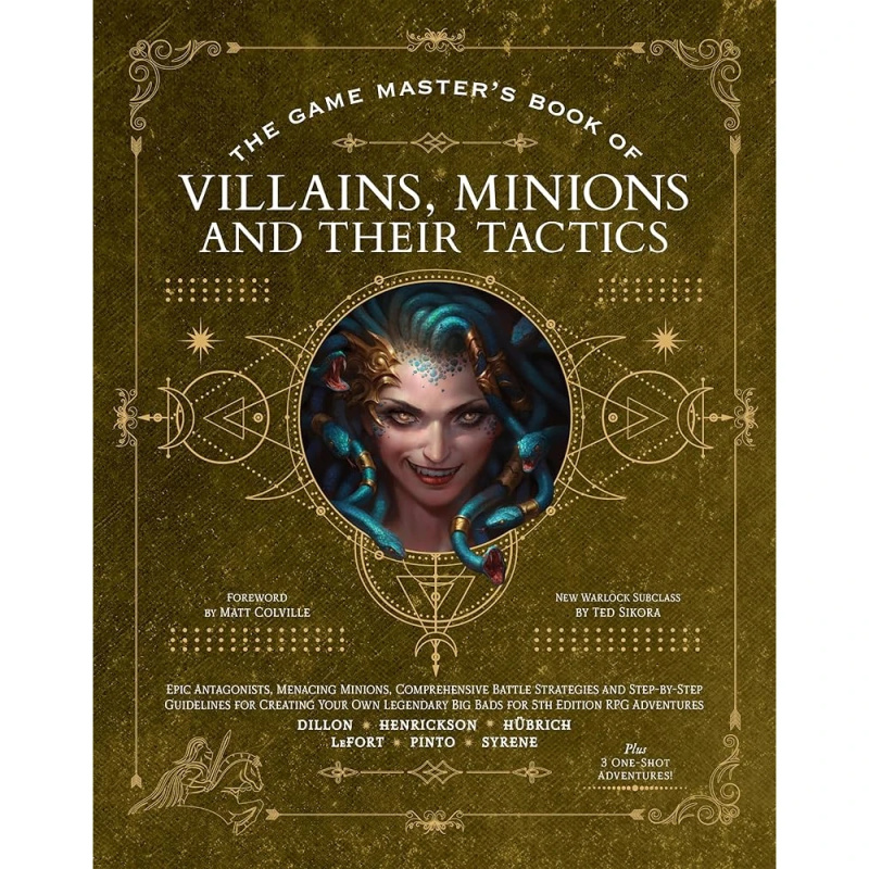 The Game Master's Book of Villains Minions and Their Tactics - poškozeno