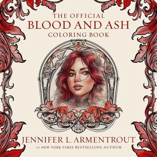 The Official Blood and Ash Coloring Book - Jennifer L. Armentrout - kniha z kategorie Pro dospělé