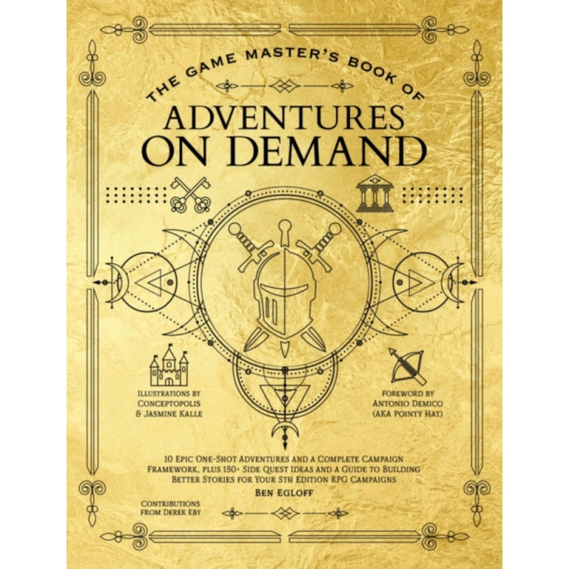 Media Lab Books Game Master's Book of Adventures on Demand - Egloff, Ben