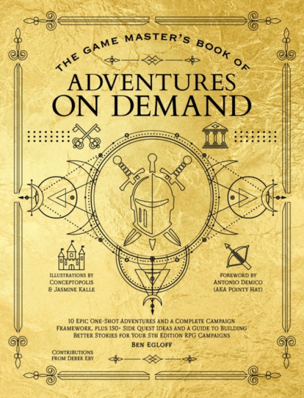 Media Lab Books Game Master's Book of Adventures on Demand - Egloff, Ben