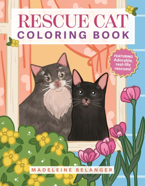 Media Lab Books Rescue Cat Coloring Book - Belanger, Madeleine