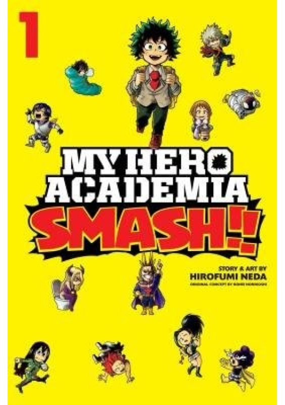 My Hero Academia: Smash!! 1 - Hirofumi Neda - kniha z kategorie Komiksy