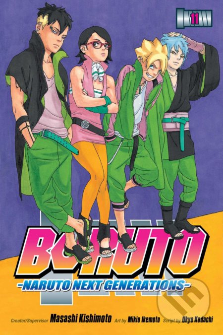 Boruto 11 (Naruto Next Generations) - Ukyo Kodachi, Masashi Kishimoto, Mikio Ikemoto (ilustrátor) - kniha z kategorie Komiksy