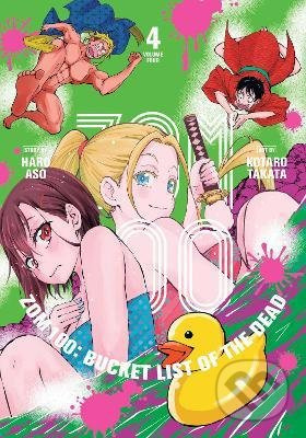 Zom 100: Bucket List of the Dead 4 - Haro Aso, Kotaro Takata (ilustrátor) - kniha z kategorie Komiksy
