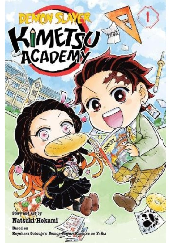 Demon Slayer: Kimetsu Academy, Vol. 1 Viz Media, Subs. of Shogakukan Inc