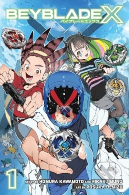 Beyblade X, Vol. 1 - Homura Kawamoto, Hikaru Muno - kniha z kategorie Komiksy