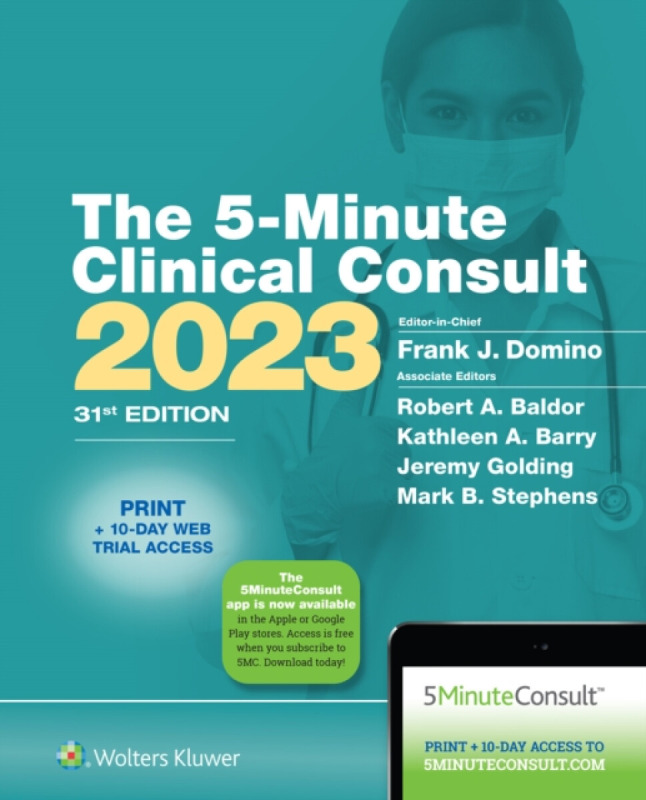 5-Minute Clinical Consult 2023: Print + eBook with Multimedia - Frank J. Domino
