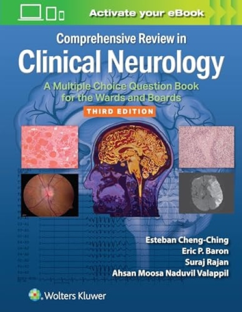Comprehensive Review in Clinical Neurology, A Multiple Choice Question Book  for the Wards and Boards Print + Ebook with Multimedia Wolters Kluwer Health
