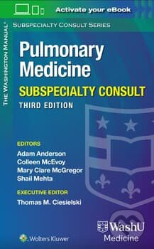 Washington Manual Pulmonary Medicine Subspecialty Consult - kniha z kategorie Kardiologie a angiologie