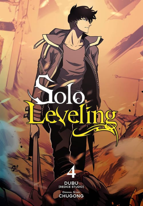 Solo Leveling 4 - Chugong, DUBU (ilustrátor) - kniha z kategorie Komiksy