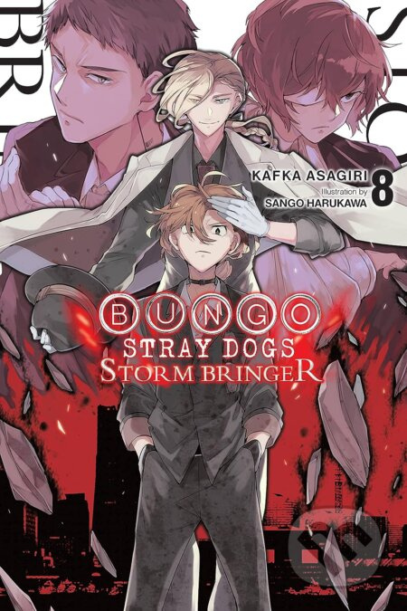 Bungo Stray Dogs 8: Storm Bringer (light novel) - Kafka Asagiri, Sango Harukawa (ilustrátor) - kniha z kategorie Fantasy