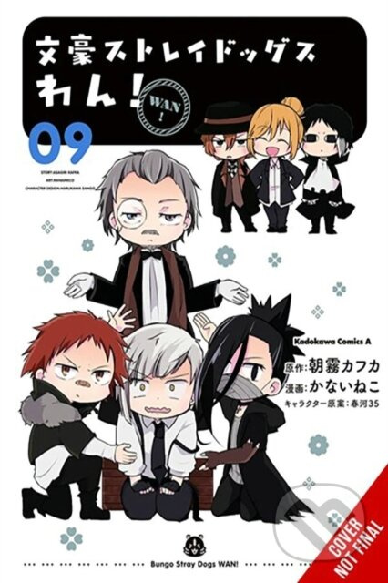 Bungo Stray Dogs: Wan!, Vol. 9 - Kafka Asagiri, Sango Harukawa, Neco Kanai - kniha z kategorie Komiksy