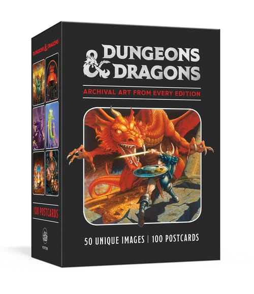 Dungeons a Dragons 100 Postcards: Archival Art from Every Edition, 100 Postcards Potter/Ten Speed/Harmony/Rodale