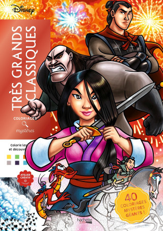Coloriages mystères Disney - Très grands classiques