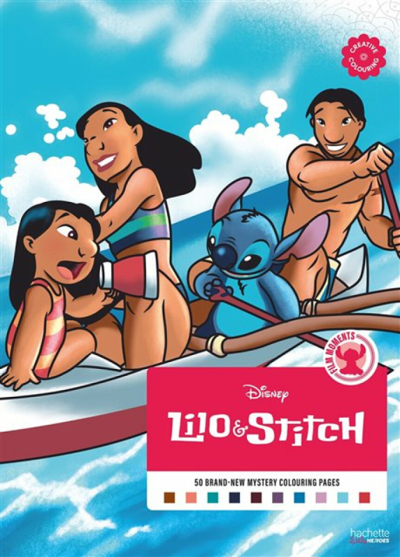 Hachette Mystery Colouring - Film Moments Lilo & Stitch - Bertrand, Aurelia