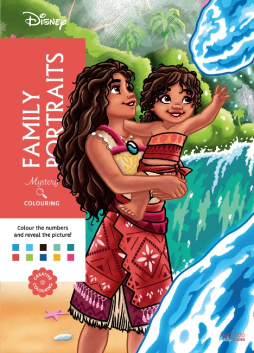 Hachette Mystery Colouring - Family Portraits - Karam, Alexandre