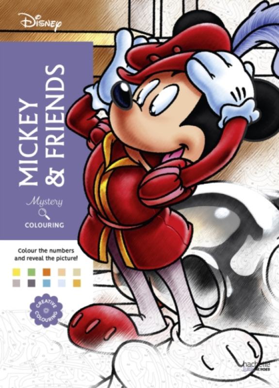 Hachette Mystery Colouring - Mickey & Friends - Mariez, Jeremy