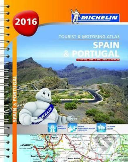 Atlas Spain and Portugal 2016 - kniha z kategorie Mapy Evropy