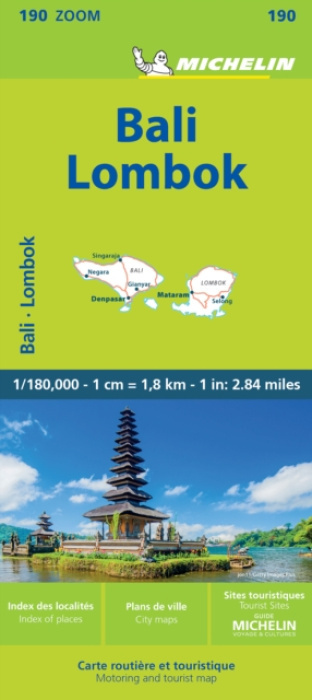 Bali-Lombok - Zoom Map 190, Map Michelin Editions des Voyages