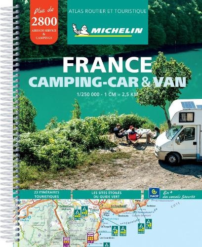 France - Camping Car a Van Atlas Michelin Editions des Voyages