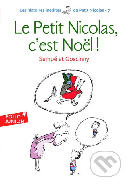 Le Petit Nicolas, c'est Noël! - René Goscinny, Jean-Jacques Sempé (ilustrátor) - kniha z kategorie Beletrie pro děti