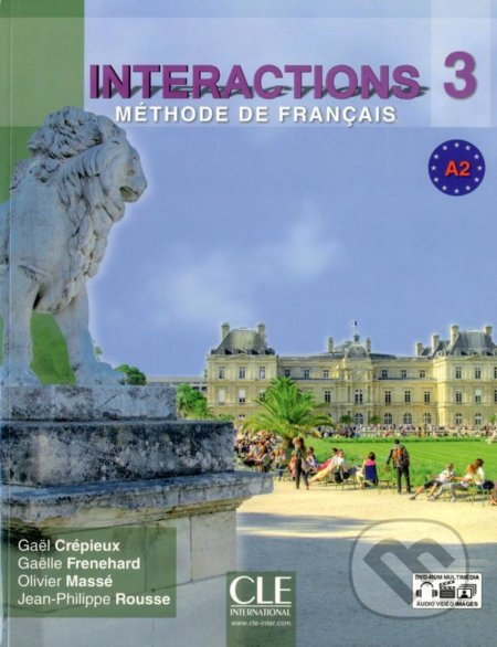 Interactions 3 - Niveau A2 - Livre de l´éleve + DVD Rom - kniha z kategorie Jazykové učebnice a slovníky